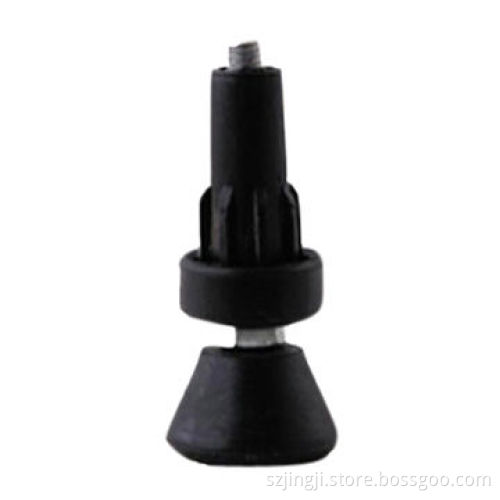 Durable adjustable foot cup use for abs/pe coated pipe
